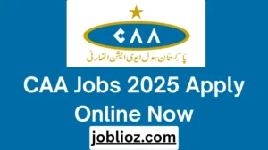 CAA Jobs 2025 Apply Online Now