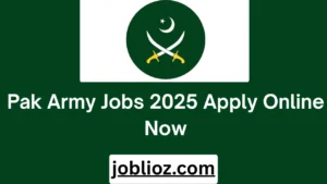 Pak Army Jobs 2025 Apply Online Now