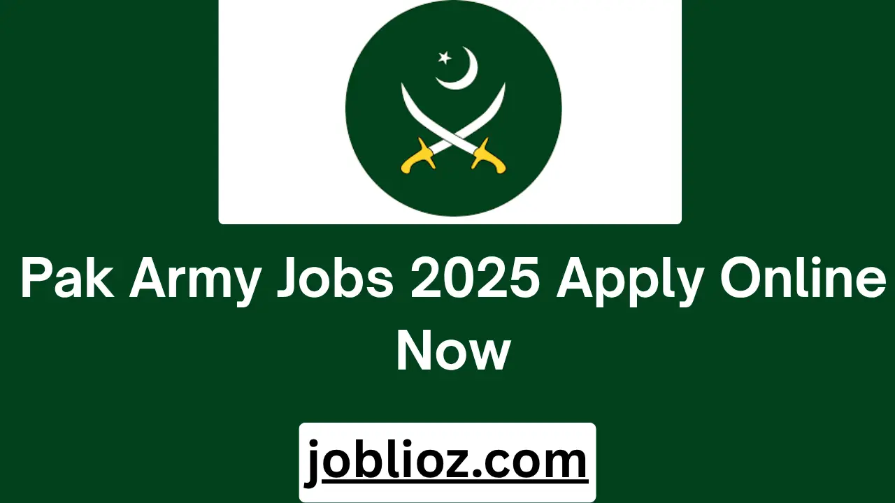 Pak Army Jobs 2025 Apply Online Now